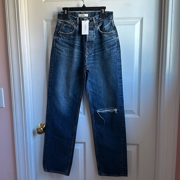 NWT Moussy Vintage Widtsoe Wide Straight jeans - Picture 1 of 13